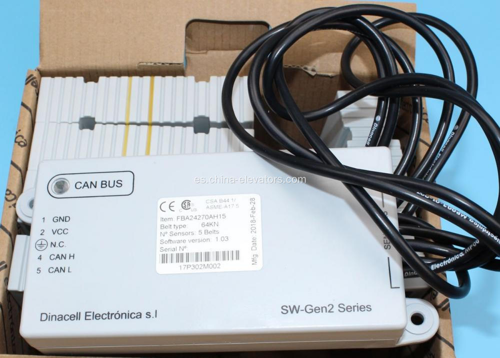 Dispositivo de pesaje de carga FBA24270AH15 para ascensores Otis Gen2