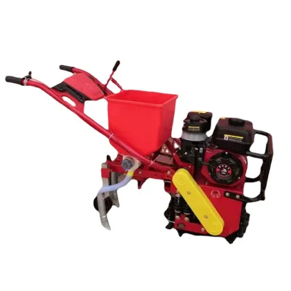 Little Red Bull Micro-Tiller: Multi-Fuel Engine Agricultural Hand-Push Tillage Machine