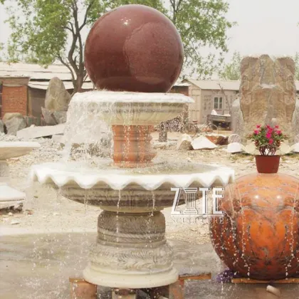 Home Decorative Classic feng shui marble water fountain