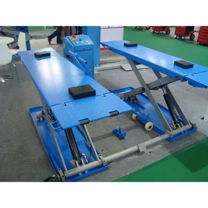 Portable Omer Car Lift: Mid Rise Scissor Lift by Normet