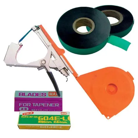 PE colorful green red tie tape