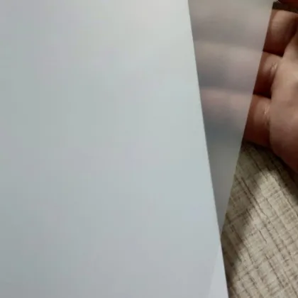 PVC overlay adhesive sheet 100 microns top layer for IC card