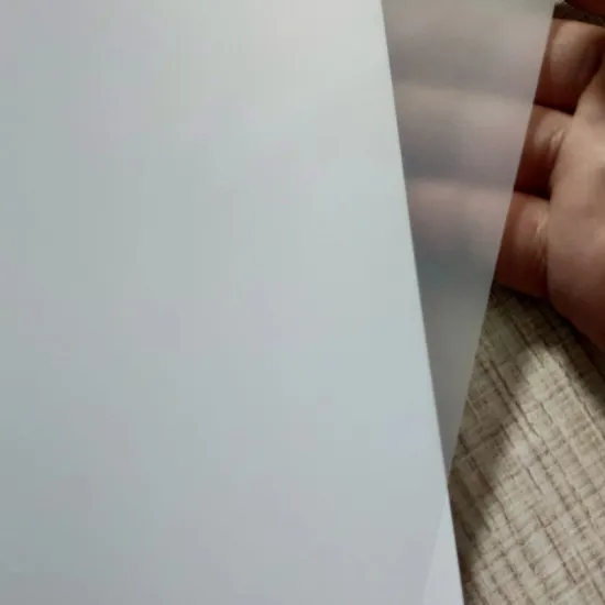 PVC overlay adhesive sheet 100 microns top layer for IC card