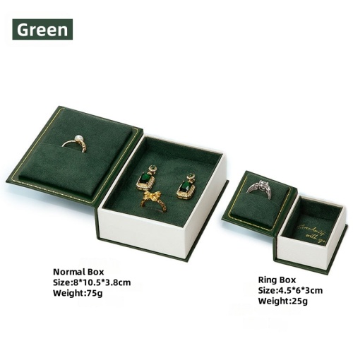 Book-style Paper Board and Velet jewelry box