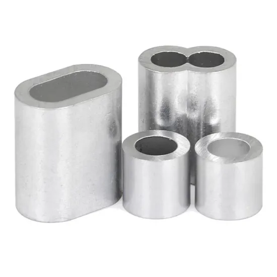Chinese Supplier Offers High-Quality DIN 3093 Oval Sleeve Aluminium Crimp Ferrules