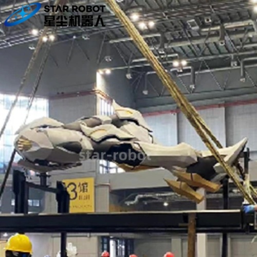 Model Mekanik Raksasa Animatronik untuk Film