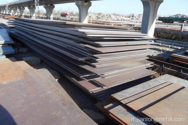 Q235 Q345 per lamiera in acciaio a carbonio resistente all'usura