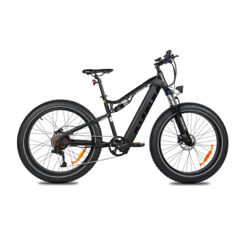 Bicicleta de montanha elétrica off-road de alta potência de pneu gordo