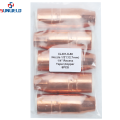 XL401-5-50 অগ্রভাগ 1/2''(12.7mm)1/4''রিসেস টেপার, কপার