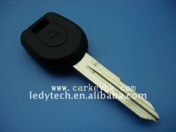 Hot sale Mitsubishi transponder key, transponder key with left blade ID46 chip, car key