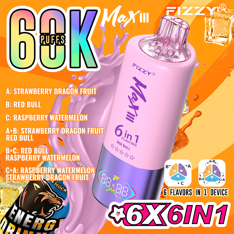 Fizzy Max Lll 60K Puffs Warehouse