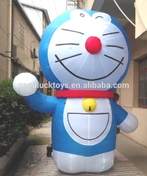2016 customized new style giant inflatable doraemon,Custom cartoon A dream jingle cats inflatable