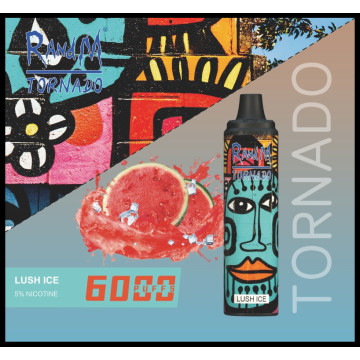 NOVO RANDM TORNADO 6000 VAPE LADA PREÇO