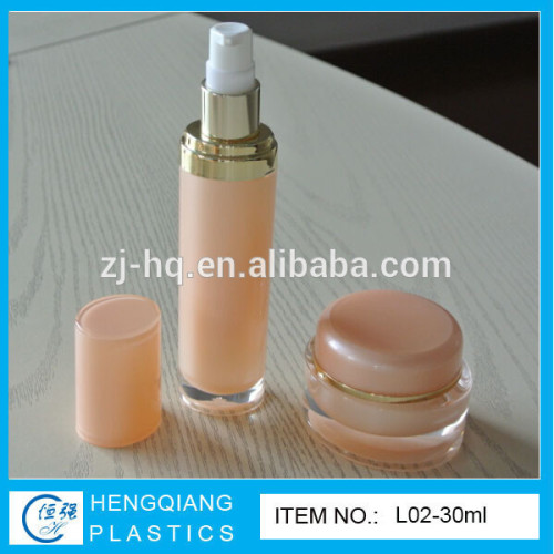 2014 NEW Acrylic cosmetic packaging,lotion bottle and cream jar