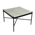 Mesa de café cuadrada baja