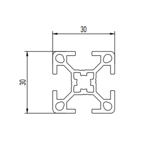 Moho de extrusión de perfil de soporte de aire acondicionado