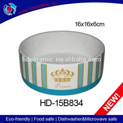 Fish shape leopard pet feeders and ceramic cat bowls