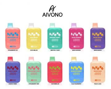 원래 AIM AIVONO 6500 퍼프 배송 준비 vape 준비