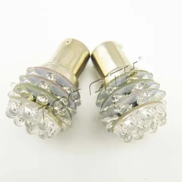 TOPCITY Best Selling 36 Fish 1156 P21W BA15S Red REVERSE DRL BULB