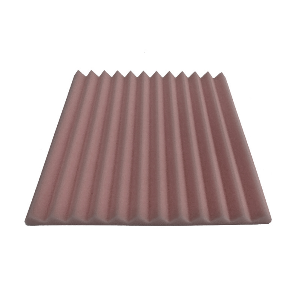 6Pcs/Set 30x30x2.5cm KTV Studio Acoustic Panel Tile Foam Soundproof Cushion Pad It also features the function of flame retardant