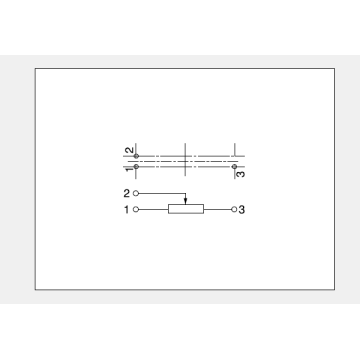 Serie Rs301 Schiebepotentiometer