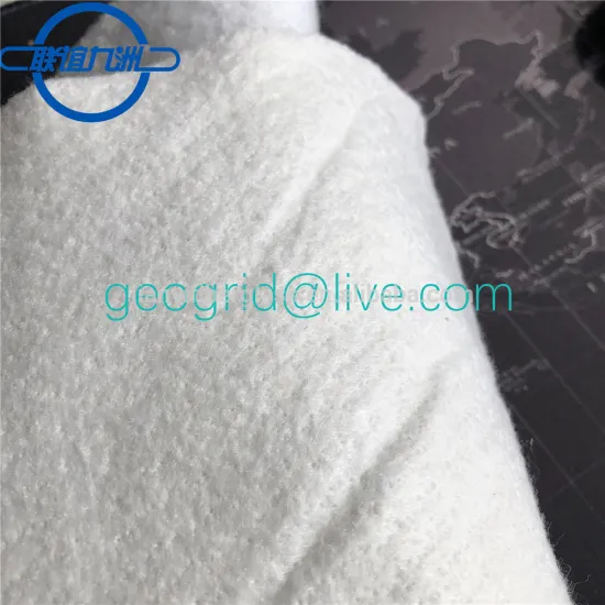 Polyester needle punched nonwoven geotextile