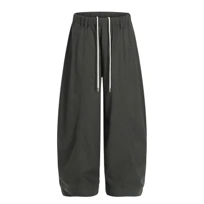 mens casual wide leg pants
