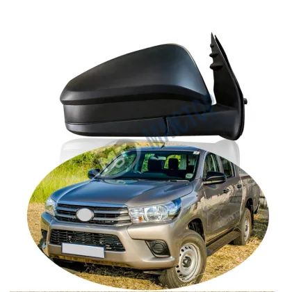 Maictop Black Side Door Rear View Mirror for Hilux Revo Pickup 4x4 (2015-2016)