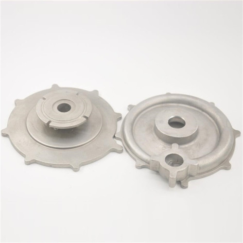 stainless steel pump part CNC machining pump cover