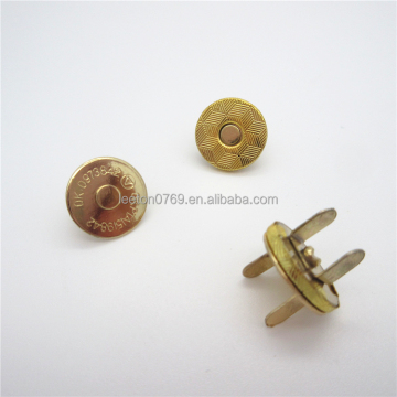 14 x 2mm Ultra Thin Strong Magnetic Button Clasp for Leather Bags