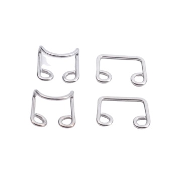 KH20117 Hook and Bar Fasteners for Trouser: 4-Piece Set