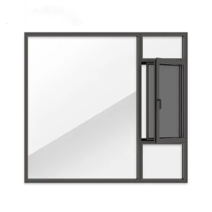 Aluminum Security Casement Window