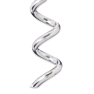 spiral soil folding pet ground anchor solid steel