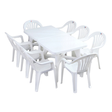 Benutzerdefinierte Plastikstuhl und Tischform