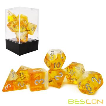 Bescon Beer Dice Set, новинка 7pcs Beerdice Polyedral D &amp; D DND Dice Set из 7шт, подземелий и драконов кости в кости