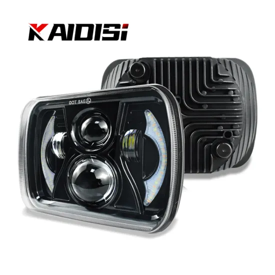 7 Inch LED Headlight Kit: High/Low Beam Driving Light for Motorcycle, Car, and Truck Accessory