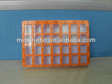 Pill Box with 28 compartments