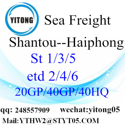 Service logistique Shantou à Haiphong