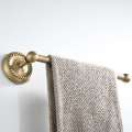 Antique copper towel bar single base kitchen and bathroom hardware pendant retro short single pole rack