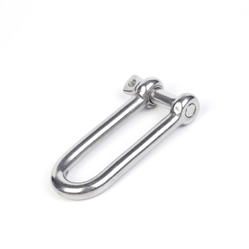 Extended stainless steel shackle