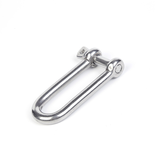 Extended stainless steel shackle