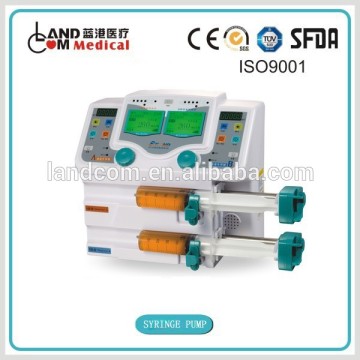 Double channel syringe pump with CE
