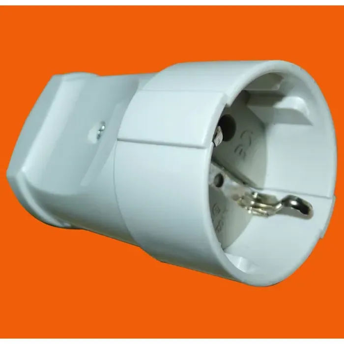 Soket Listrik 2 Pin Bulat Gaya Eropa (P8062)