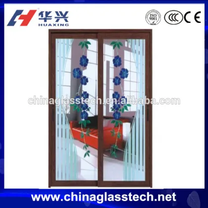 CE approved soundproof insulated glass aluminum window and door