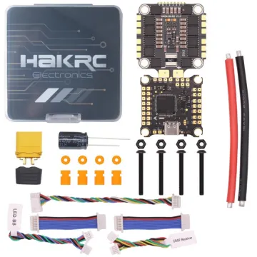 High Performance HAKRC F405 V2 Drone Flight Controller with 45A/50A/60A/65A ESC for 2-6S RC Drone Control System