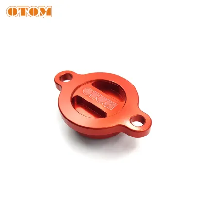 OTOM Motorcycle Engine Parts - Aluminum Oil Filter Cover for ZONGSHEN NC250 NC450 & KAYO BSE