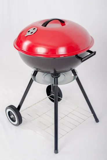 Four legs kettle barbecues customized grill with wheel