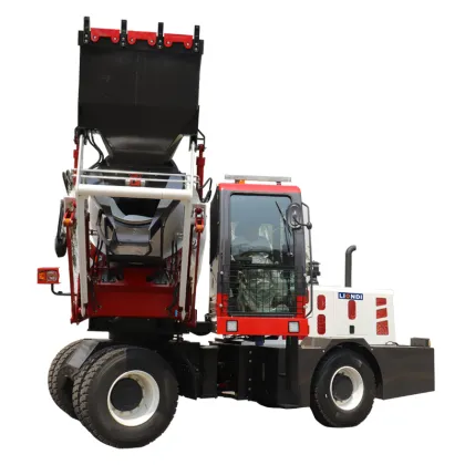 Concrete Machinery Automatic Concrete Mixing Truck