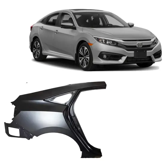 Right Hand Rear Fender Side Wing Panel for CI-Vic Sedan 2016-2019-2021 OEM 04636-TXM-A91ZZ