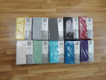 Plain Color Polyester Microfiber Sheet Sets
